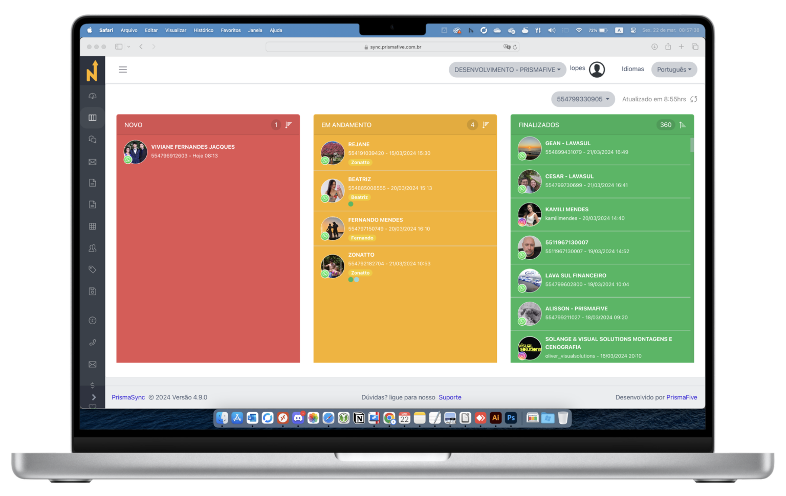 PrismaSync – Prismafive